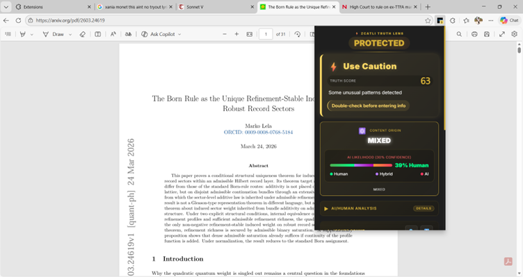 Academic research paper analysis